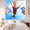 Haaland'S Brilliant Performance Wall Decor Tapestry Art For Pet Memorial Birthdaywedding Party Backdrop Family Gift