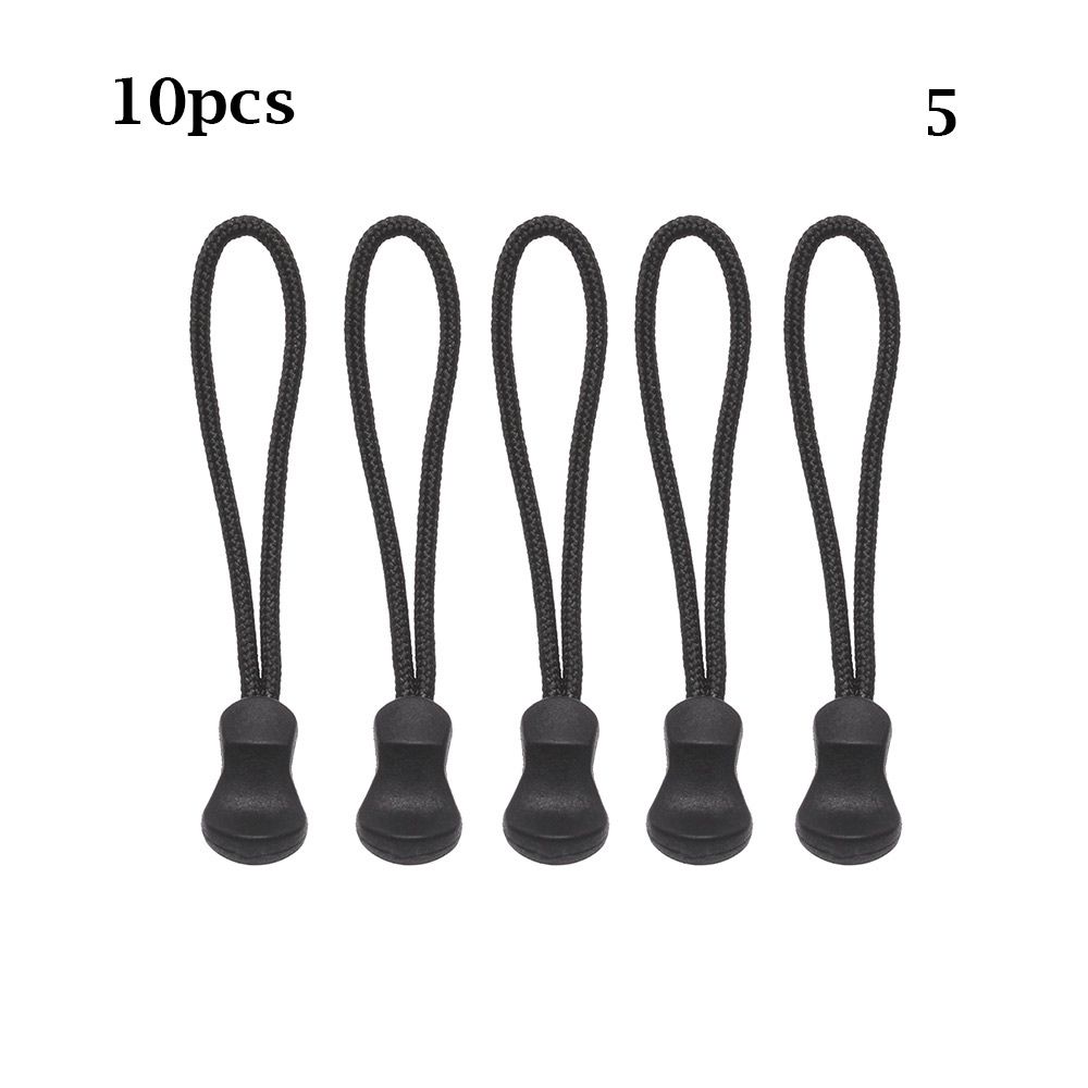 Buckle Suitcase Tent Backpack Zipper Pull Zip Puller Replacement Ends Lock Zips Cord Rope Pullers
