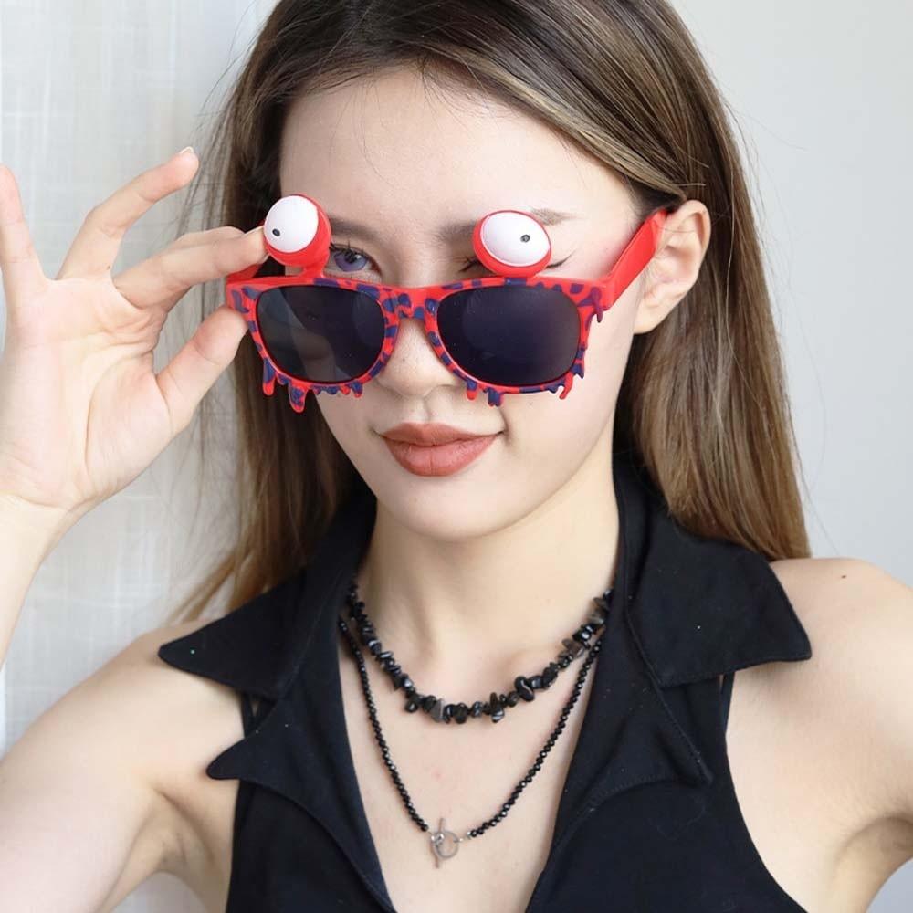 Spider Web Halloween Party Sunglasses Plastic Frame Novelty Holiday Eyewear Prank Gifts
