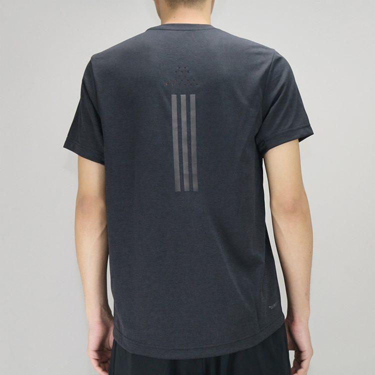 adidas Футболки Мужские Черные С Круглым Вырезом Умеренный Прямой Крой EI6390
