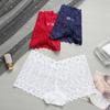 Женские кружевные трусики большого размера, женские сексуальные кружевные трусы-боксеры, женские трусы-боксеры