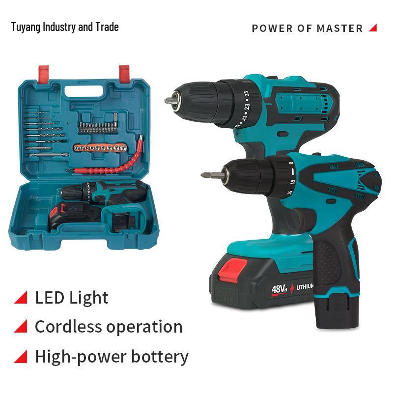 Аккумуляторная многофункциональная мощная щеточная литиевая электродрель