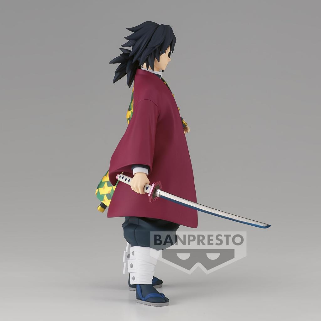 BANPRESTO Убийца демонов: Фигурка Kimetsu no Yaiba Kizuna no Sou 46-я форма Томиока Гию