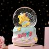 Музыкальная шкатулка Хрустальный шар Сердце девушки Поделки Украшение для домашнего офиса Настольное украшение Рождество День рождения Свадьба Украшение Музыкальная шкатулка Подарок
