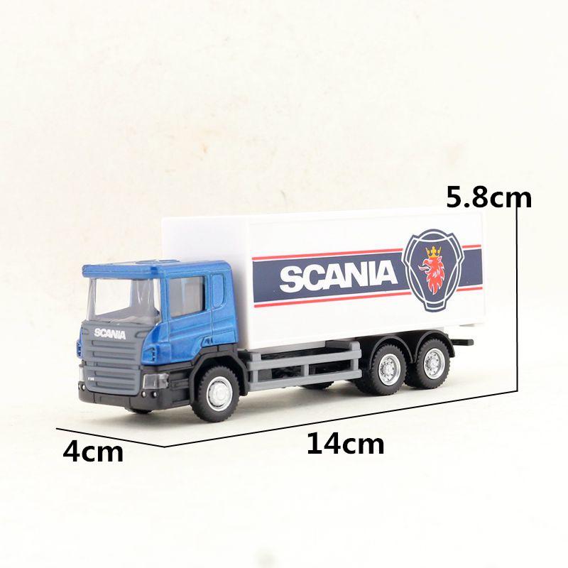 Ma Ke Da 1:64 Die-Cast Truck Models: Scania, MAN, Mixer, Fire, Container.