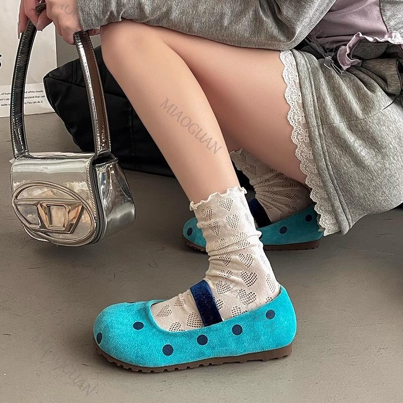 Модная весенняя обувь на плоской подошве, модные балетки с мягкой подошвой, женская элегантная обувь, ретро-тренд, легкая повседневная обувь слипоны, туфли Мэри Джейн