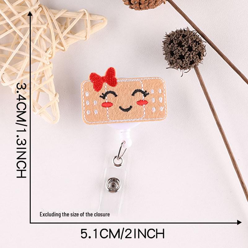 Вышитый бейдж и нашивка на одежду - легко вытягиваемая пряжка для врачей и медсестер