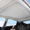 Для Tesla Model Y 2023 2022 Крыша Солнцезащитный козырек для люка Y Аксессуары Стеклянная крыша Солнцезащитный козырек Защита от солнца