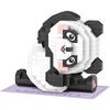 LOZ Nanoblock Small 02 Yoga Panda, разные цвета, популярные корейские игрушки