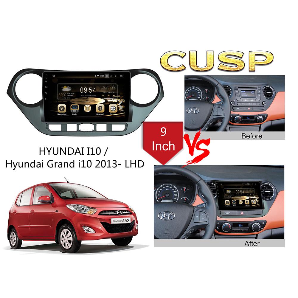 Hyundai i10 CarPlay HD Навигационная и записывающая система, совместима с моделями 13 года