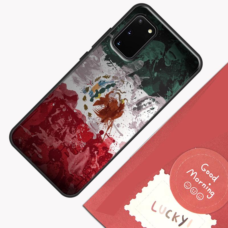 Mexico Mexican Flag Phone Case For Samsung Galaxy S26 S25 S24 S20 S21 S22 S23 Ultra S10 Plus S25 FE Cover Shell