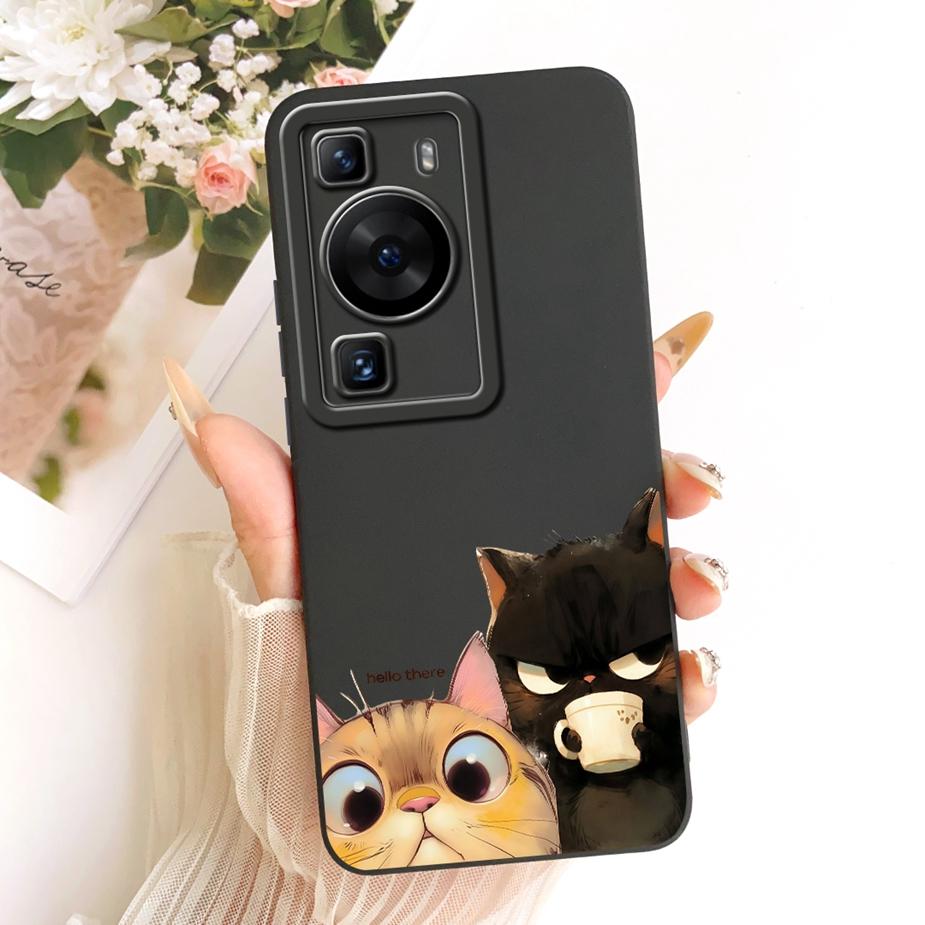 Чехол для Huawei P60 Pro MNA-AL00 Новый Роскошный Конфетный Расписной Чехол Мягкий Силиконовый Чехол Для Huawei P60 Art P 60 Pro P60Pro Funda Сумки