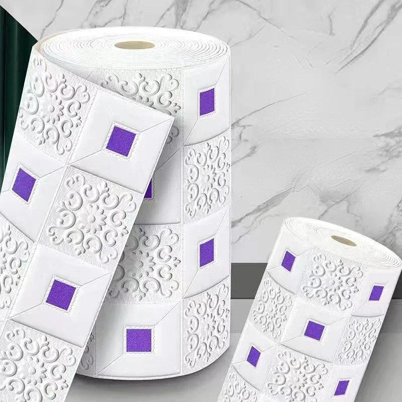 3D Наклейки на стену под кирпич DIY Декор Самоклеящиеся обои Для детской комнаты Спальни Кухни Домашний декор стен