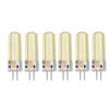 6Pcs GY6.35 LED Bulb 7W AC DC12V 700lm 72 LEDs 360 Degree LED Corn Light Bulb for Pendant Lamps