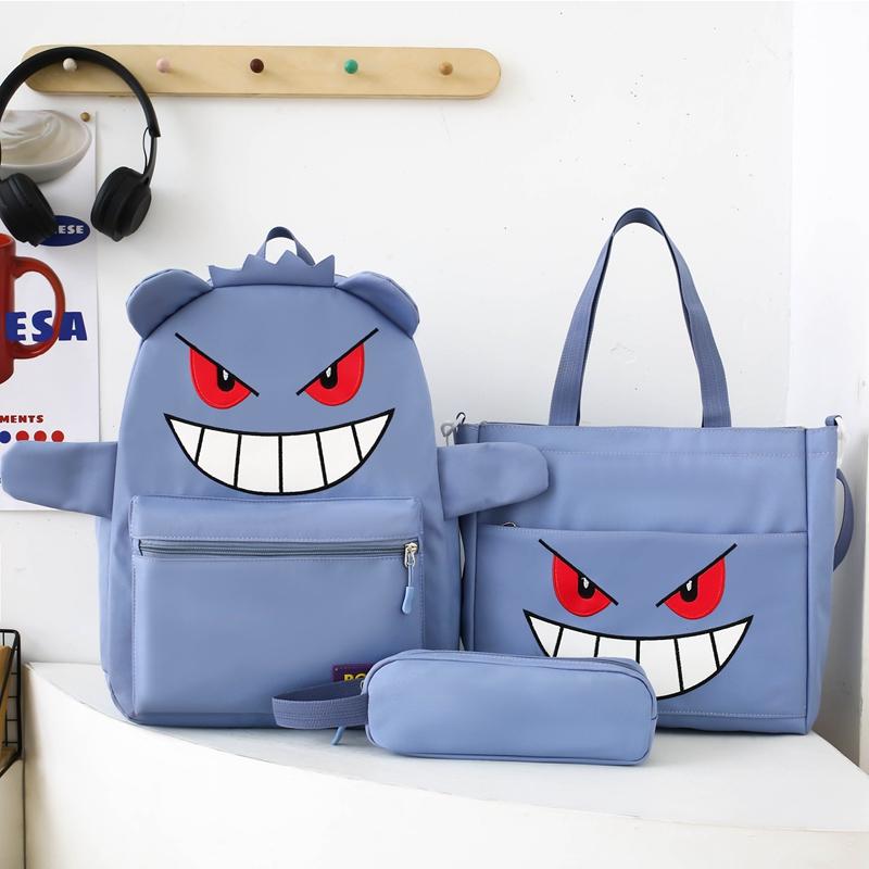 Школьный рюкзак из трех частей для учеников начальной и средней школы, рюкзак большой вместимости