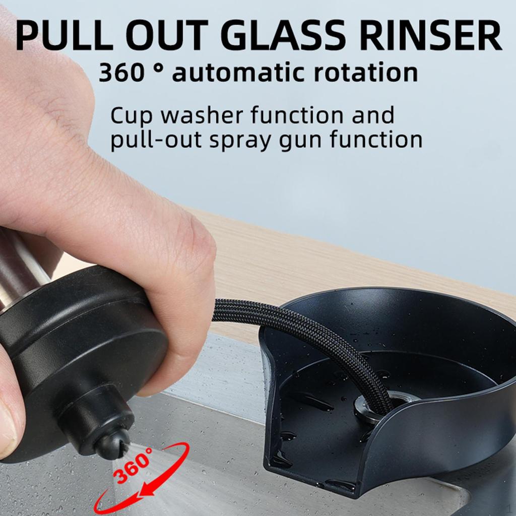 Автоматический ополаскиватель для бутылок, очиститель для кофейных кружек, кухонный инструмент, чашка для раковины