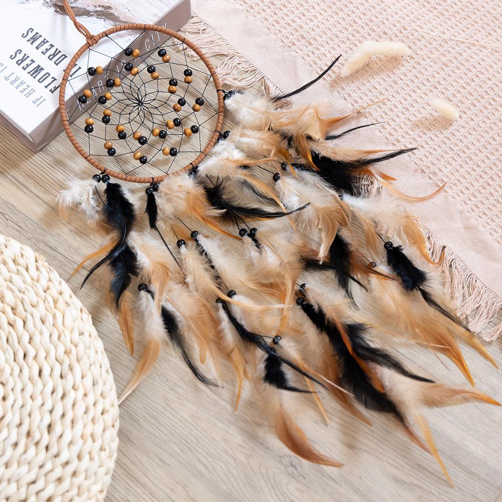 Новый ловец снов плетение перьев B&B украшение для дома настенный креативный колокольчик подарок ловец снов подвесной ретро