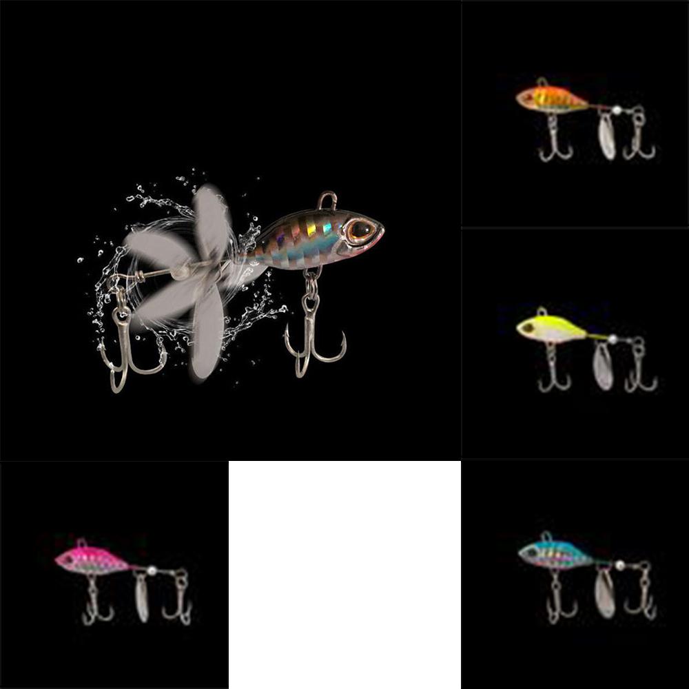 14 г Вращающаяся приманка VIB с вибрацией, спиннер, хвостовая ложка, рыбная приманка, джиг-трактор, твердые приманки для рыбалки, снасти Pesca