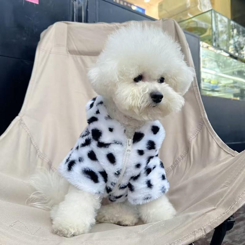 Pet Cotton Warm Coat Dogs Small To Extra Large Size Tiger Print English Style Dog Sweater Jacket