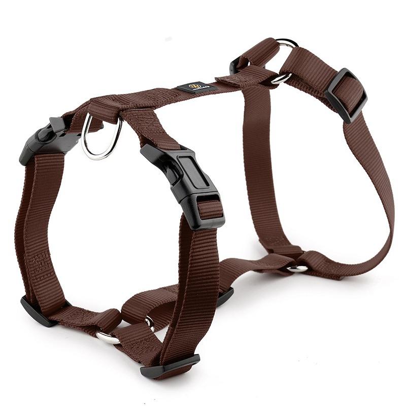 Шлейка для питомца хаски H-образной формы, взрывозащищенная, мягкий нагрудный ремень, тяговый поводок для средних и крупных собак, прочный нейлоновый поводок для питомца, аксессуары