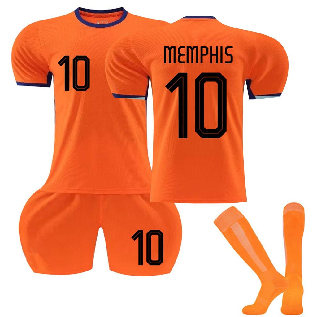 2425 Нидерланды Домашняя Футбольная Форма Шорты И Носки Комплект Новый Шорты И Носки Взрослый И Детский Размер Комплект