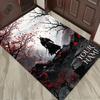 Name Custom Japanese Samurai Carpet Rug for Living Room Bedroom Home Sofa Decoration,Kids play Non-slip Floor Mat