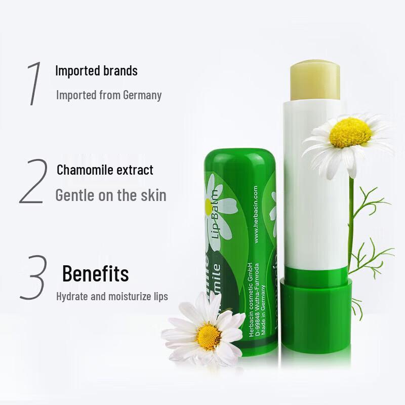 Herbacin Kamille Classic Lip Balm & Hand Cream Set