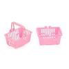 10 шт. Мини-корзины для покупок, игрушки для ролевых игр, имитация корзины для покупок, пластиковый миниатюрный декор, аксессуары для кукольного домика