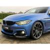 2PCS Front Bumper Lip Splitter For BMW 4 Series F32 F33 F36 420i 425d 435i M Sport 2013-2017 Pre-Facelift Gloss Black Bodykits