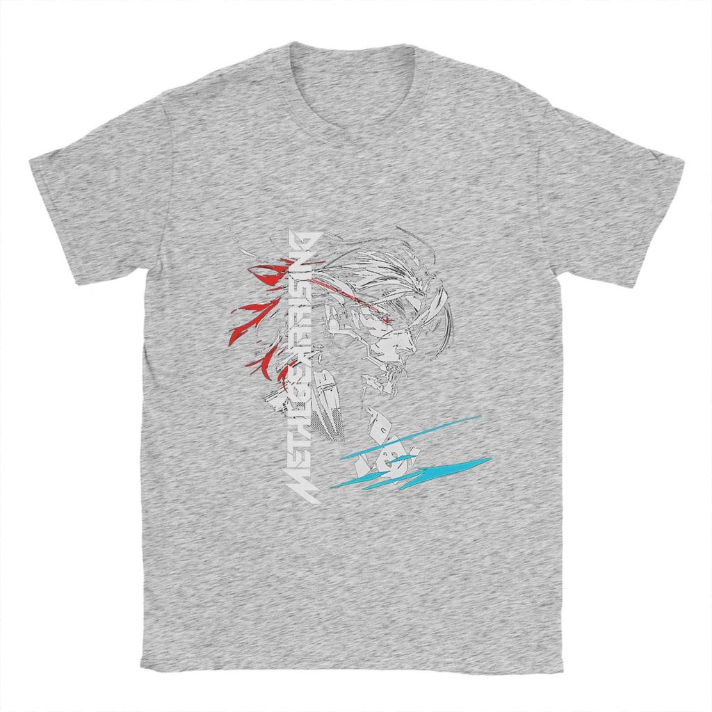 METAL GEAR SOLID RISING INVERTED T Shirt Men's  100% Cotton Funny T-Shirts Round Neck  Tees Short Sleeve Clothing Birthday Gift
