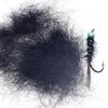 Bimoo Squirrel Hair Fiber Natural Dubbing Fiber for Nymph Scud Streamers Fly Tying Material Orange Green Olive Black Gray 1 Pack