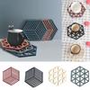 1 шт. Полые алмазные подставки для домашнего декора, коврик для чашки, стол, теплоизоляция, нескользящий