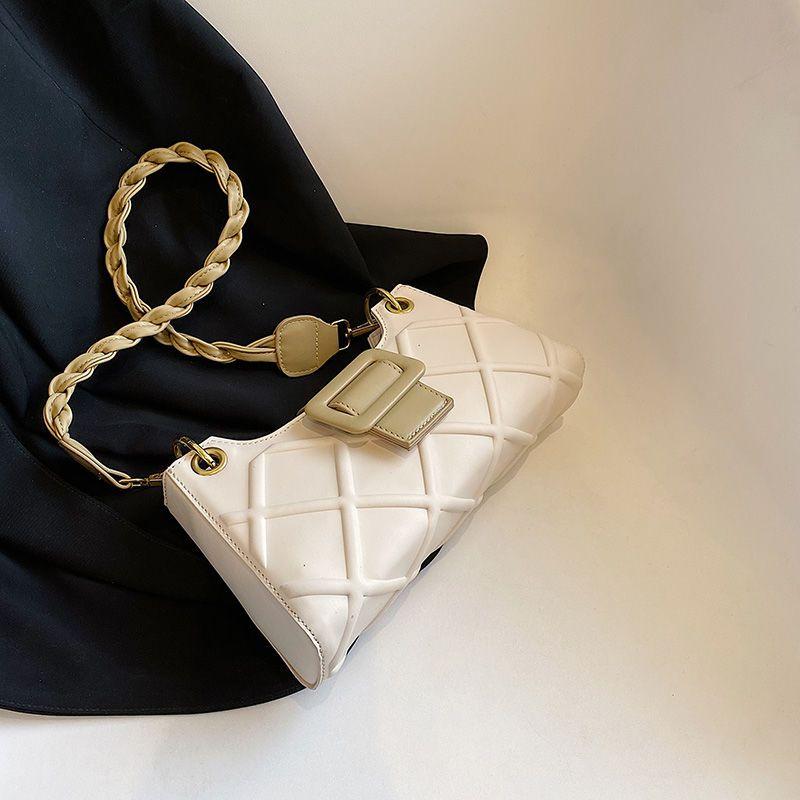 Женская сумка через плечо на одно плечо, сумка через подмышку, высококачественная текстура, летняя мода