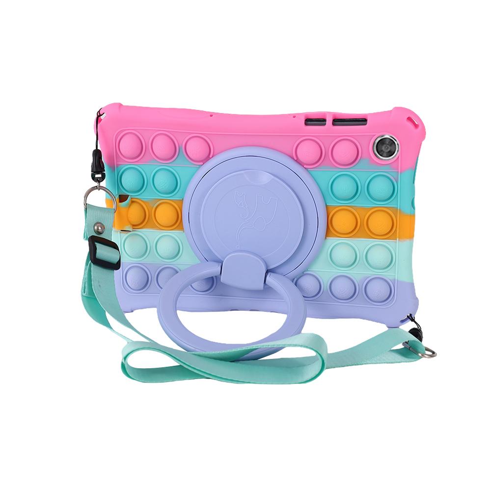 Чехол для планшета Lenovo Tab M10 FHD Plus 10,3 TB-X606F/X, детский силиконовый чехол с вращающейся подставкой для Lenovo M10 2nd X306F/X, чехол