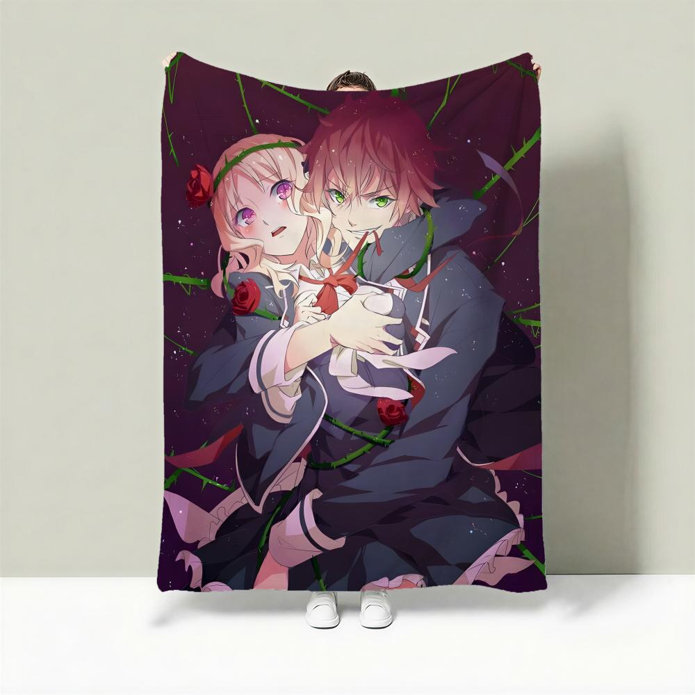 Аниме D-Diabolik Lovers Легкое одеяло 240г Фланелевое Мягкое Нежное для летнего охлаждения