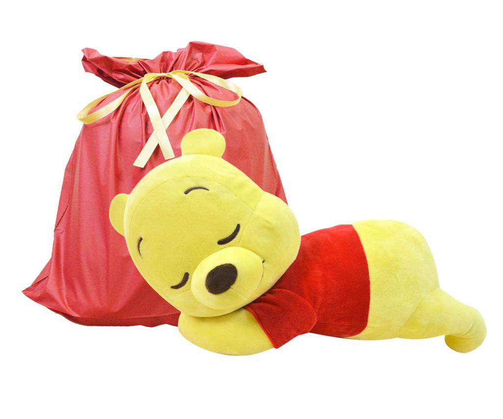 MORIPiLO Подушка для тела Morishita для детей и взрослых Винни-Пух желтая сумка 45 см пушистый материал набивная подушка персонажи Товары Disney 4620731