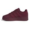 Adidas Superstar XLG Maroon Women Sneakers Red Crystal-White IE7377