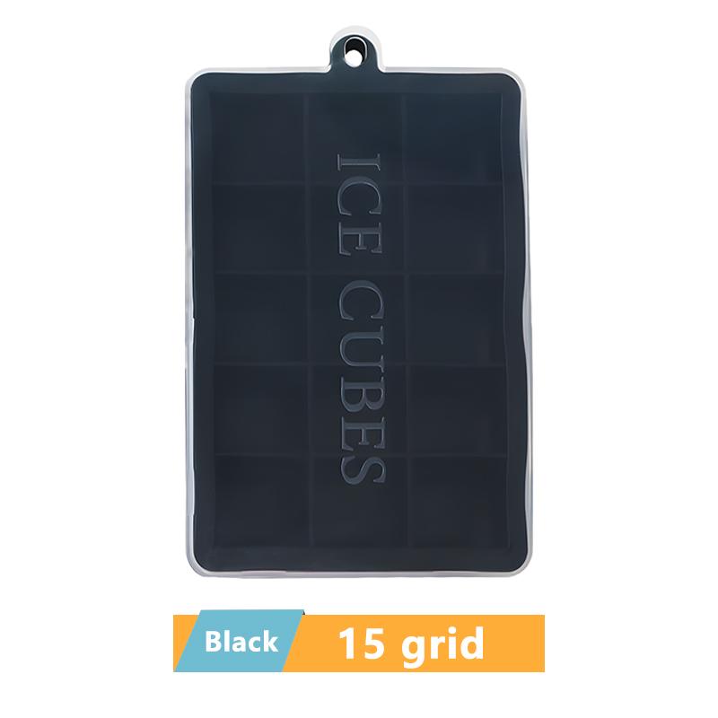 4/6/8/15/24 сетка большой лоток для льда гигантский большой пищевой силиконовый кубик льда квадратный лоток форма DIY льдогенератор лоток для кубиков льда