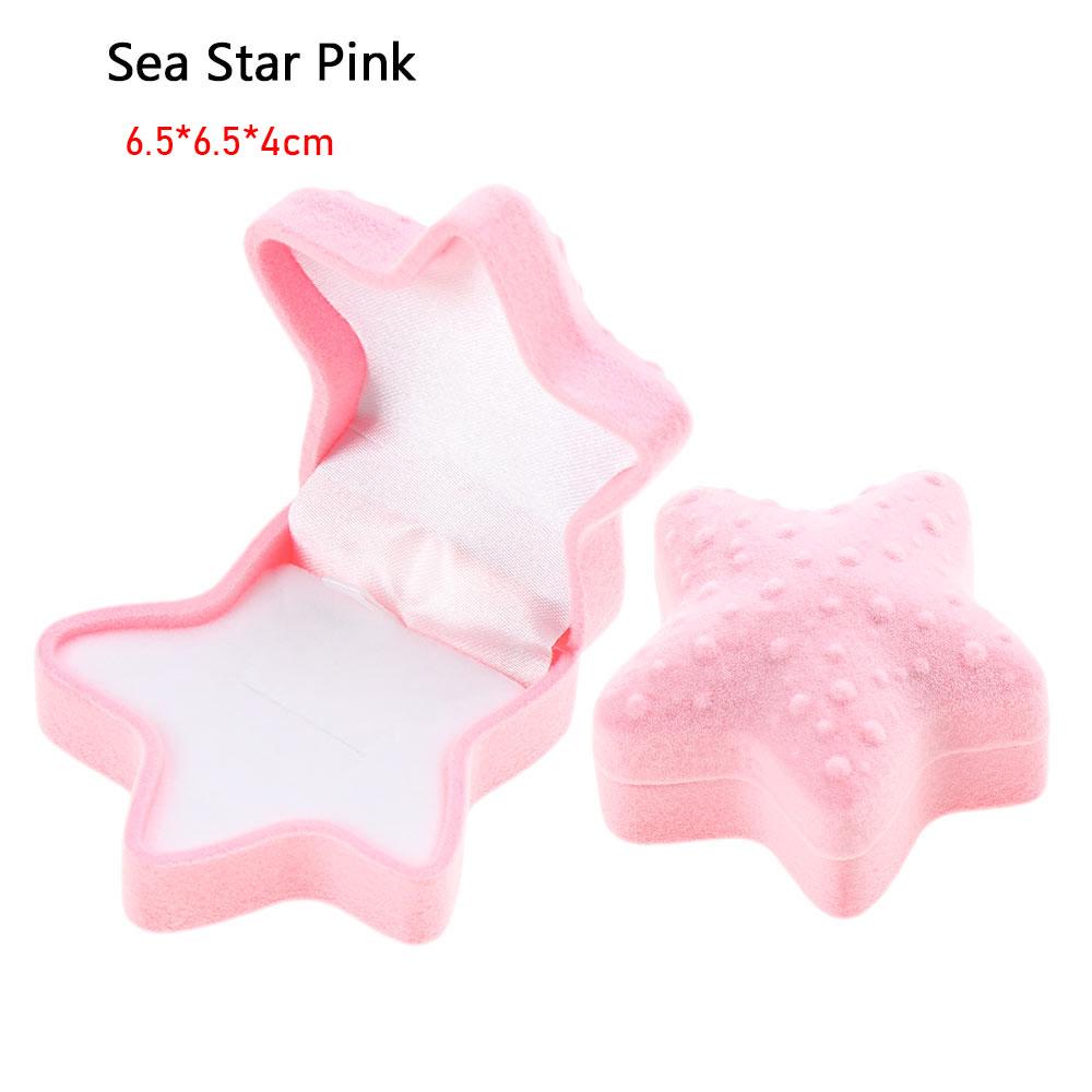 Gift Holder Earrings Necklace Holder Bracelet Container Wedding Ring Boxes Velvet Jewelry Box