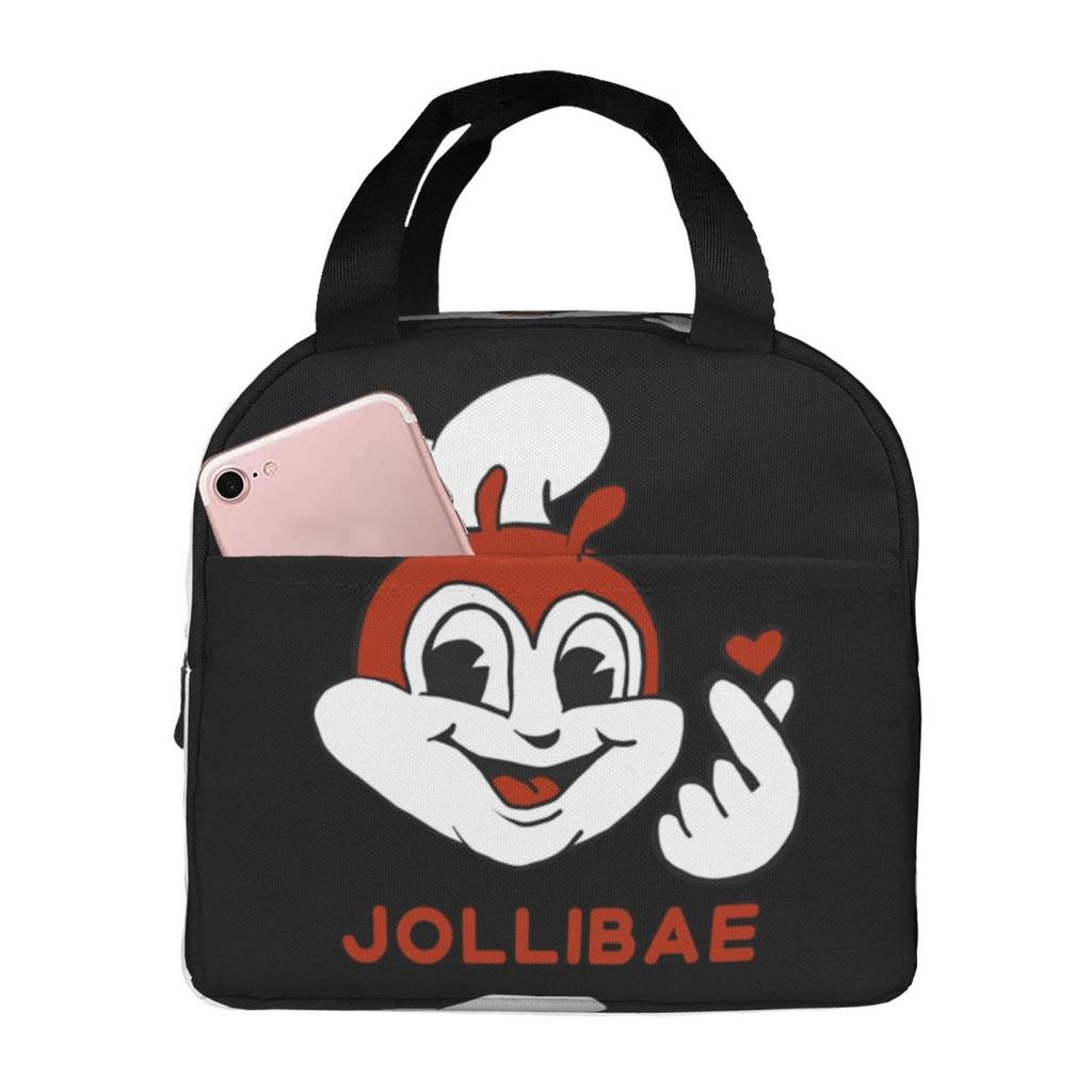 Jolli BAE JOLLIBEE Insulated Lunch Bag for Kids School Cooler Thermal Food Box Tote Leakproof Lunch Boxes Container