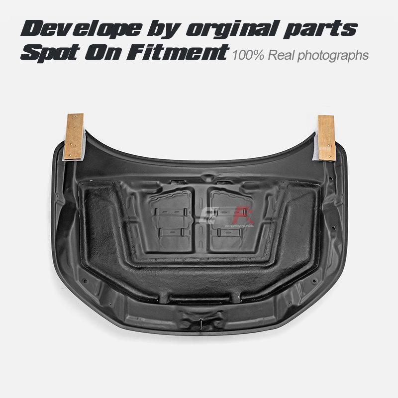 Капот из углеродного волокна в стиле Varis для Honda FL5 Type R Civic