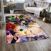 3D ONE PUNCH MAN аниме ковер с героями мультфильмов, ковер для гостиной, спальни, дивана, коврик для украшения, детские игры, нескользящий напольный коврик
