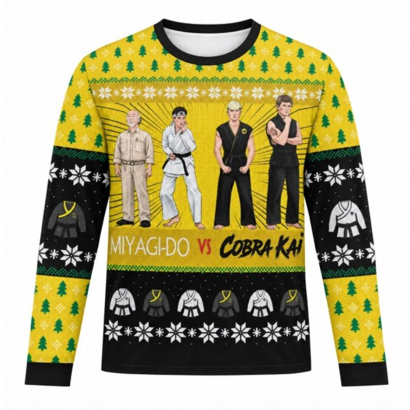 American comic graffiti cartoon monster off-road cycling long sleeved shirt fun rooster full print mountain speed control