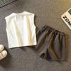 Kids Korean Fashion Clothes Set 0-5 Years Old Boy Cotton Outfit Suit