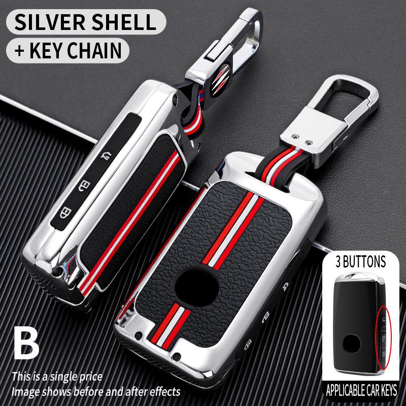 Car Key Case Cover Shell Fob for Mazda 3 Alexa CX30 CX-4 CX5 CX8 CX-8 CX-30 CX9 CX-9 2021 2022 2024 Car Interior Accessories