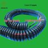 High Power 4-Core 2.5mm² Spring Coil PU Cable, 20A, Wear-Resistant, National Standard