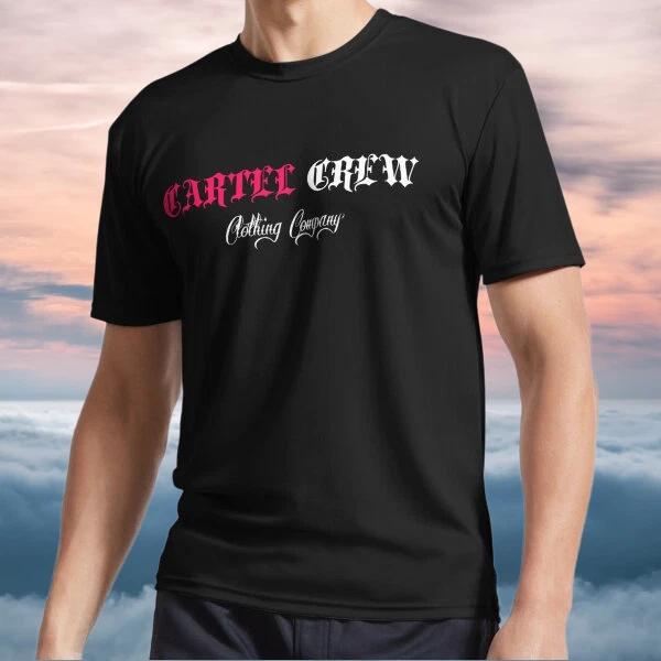 Новая футболка Cartel Crew Clothing Company Логотип Футболка Смешная Размер от S до 5XL