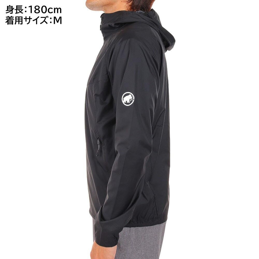 Convey Ветровка с капюшоном Куртка Asian Fit WB с капюшоном Куртка AF Мужская черная [Mammut] Мужская/Convey 1012-00530