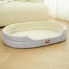 Four Seasons Oval Oxford Cloth Pet Bed for Dogs and Cats