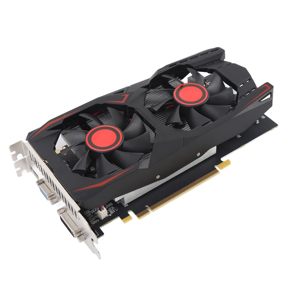 Видеокарта 6 ГБ GDDR5 192 бит Двойной вентилятор Слот PCIE 2.0 16X Поддерживает DVI VGA HD Multimedia Interface Игровая видеокарта